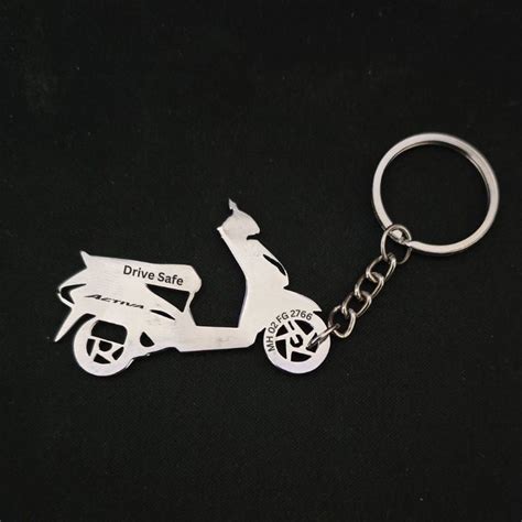 Personalised Bike Keychain for Honda Activa - Scooter Gift – Foundation ...