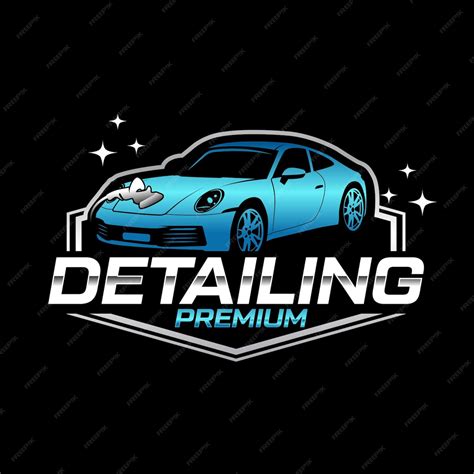 Premium Vector | Auto Detailing Logo Design Detailing Logo Vector