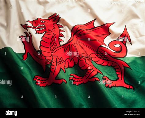 Welsh dragon national symbol wales hi-res stock photography and images ...