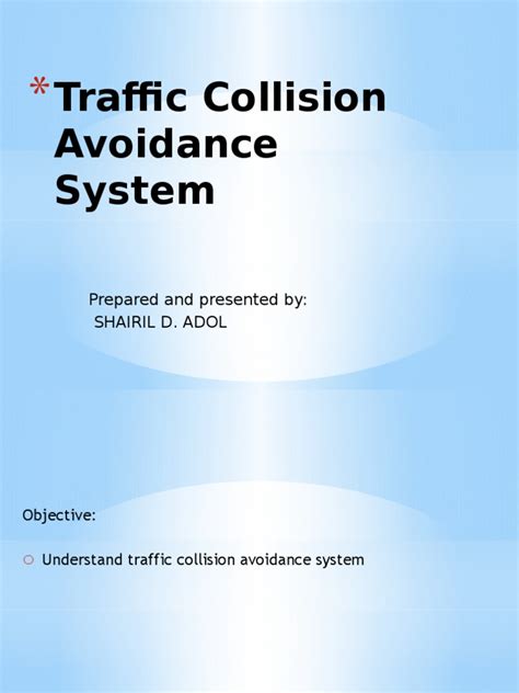 Collision Avoidance System Test 的图像结果