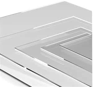 Royals Reusable Acrylic Transparent Cake Base | Cake Board | Cake Plate ...