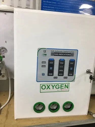 Oxygen Control Panel - digital fully automatic changeover panel ...