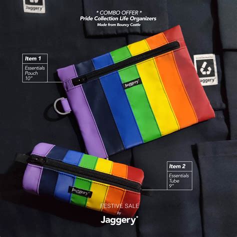 Combo Offer: Pride Essentials Pouch and Essentials Tube in Bouncy Cast