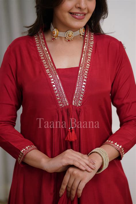Anarkali Duppata Suit – Taana Baana