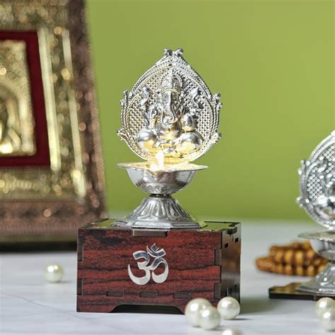Buy SolarBasket Akhand Solar Diya for Puja,Temple,Home Decoration 2 ...