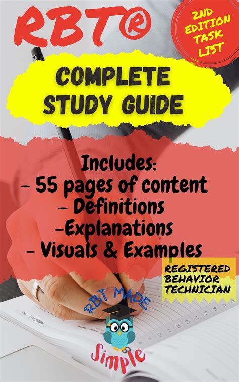 RBT Study Guide 2nd Edition Task List | RBT Study Guide | 2nd Edition ...