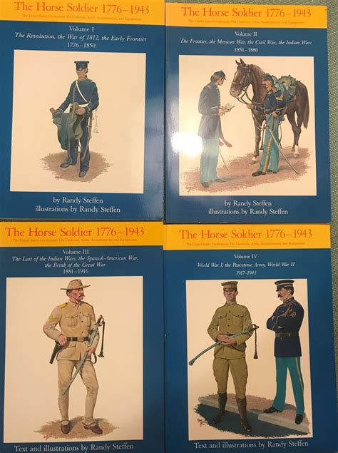 THE HORSE SOLDIER: 1776-1943. VOL.1: THE REVOLUTION, THE WAR OF 1812 ...