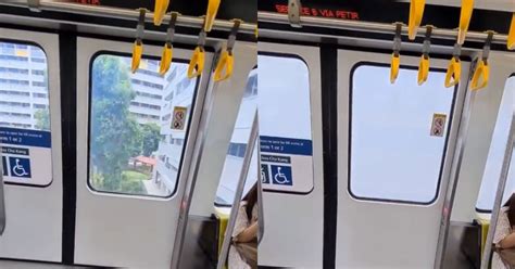 Video Of Singapore Train Blinding The Windows Near Apartments Goes Viral