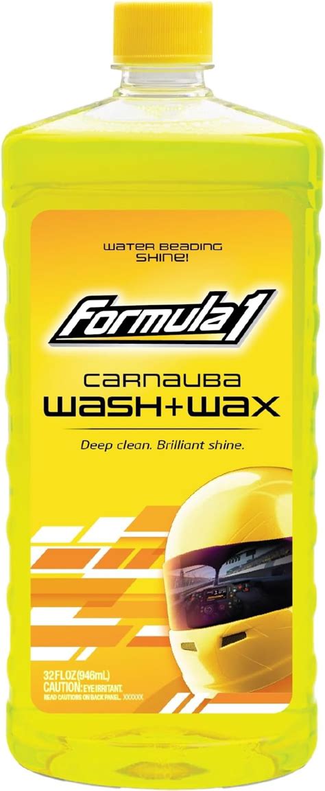 Formula 1 Carnauba Shampoo (946ml) : Amazon.in: Car & Motorbike