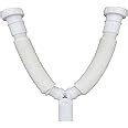 BATHIFI PVC 2-in-1 Waste Pipe Solution for Seamless Kitchen Sink and ...