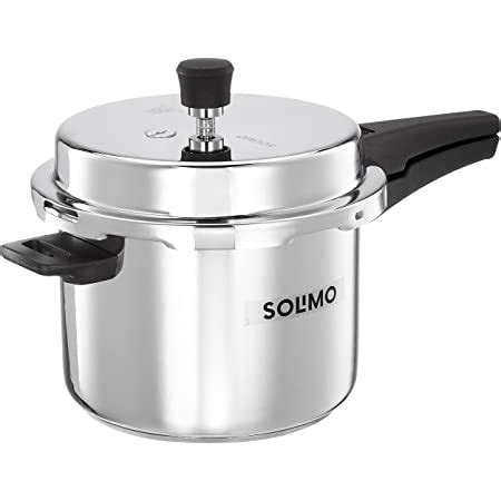 Buy Impex EP5 Induction Base Stainless Steel Pressure Cooker, 5 litres ...