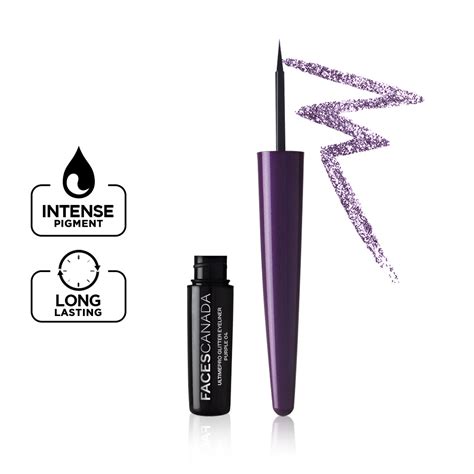 Ultime Pro [Gold, Blue, Copper, Purple] Glitter Eyeliner Online – Faces ...