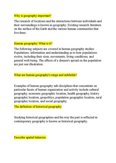 Why Is Geography Important To History at Amy Macartney blog