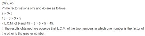 Find the L.C.M. of the following numbers in which one number is the ...