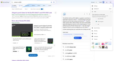 Bing Chat Box 的图像结果