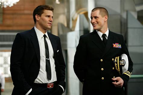 Download Seeley Booth David Boreanaz Brendan Fehr TV Show Bones (TV ...