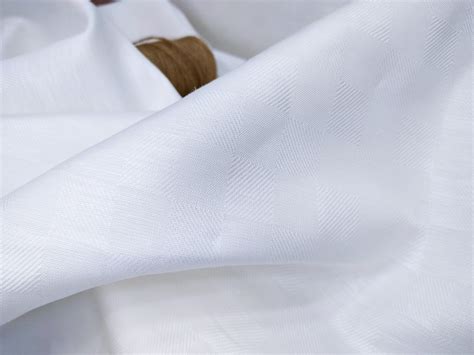 Buy Kanabira – Dobby White RFD Fabric Online | The Hemp Studio