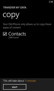 Image result for Copy Contacts From Windows Phone to Android