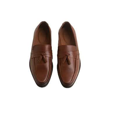 Buy Lemonade Brown Tassel Loafers - Formal Slip On Shoes for Men ...