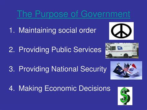 PPT - Principles and Purposes of Government PowerPoint Presentation ...