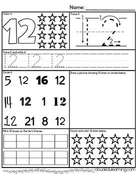 Image result for Counting Numbers 12