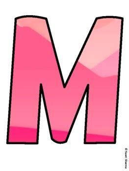 MATH MOUNTAIN! Mountains Bulletin Board Letters school resource by ...