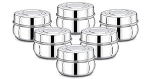 Buy Expresso Stainless Steel Small/Mini Box Dabba/Container/Storage Box ...