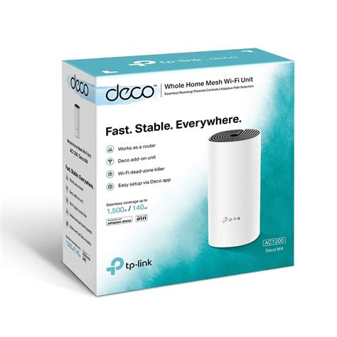 Deco M4 | AC1200 Whole Home Mesh Wi-Fi System | TP-Link India