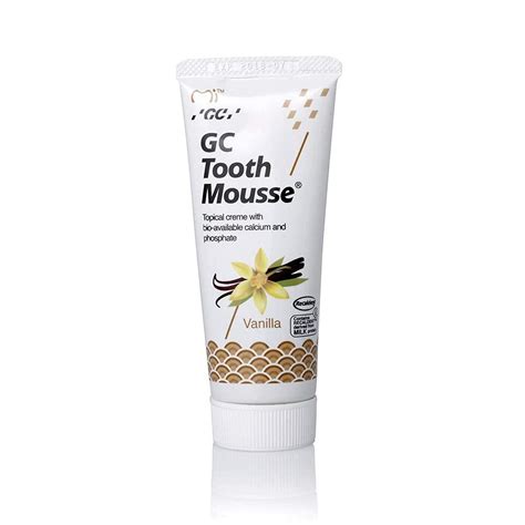 Buy GC Tooth Mousse (vanila) for kids 40g(35ml) toothpaste pack Of 1 ...