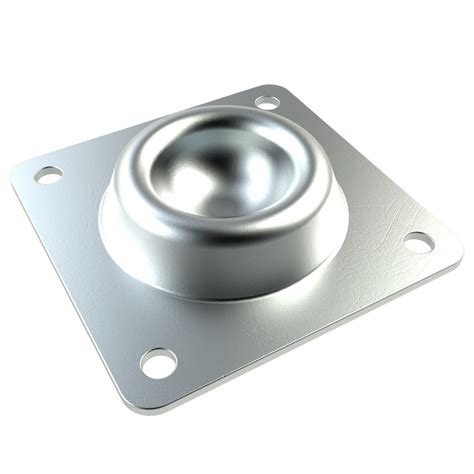 F6601 STEEL MALE STACKING FOOT (64M X 64M X 15MM) – Armor Road Cases