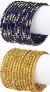 1st Time Glass Enamel Bangle Set Price in India - Buy 1st Time Glass ...