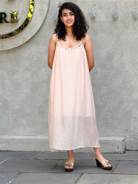 The Cowrie Shell Detail Maxi Dress – Oru Happy Store