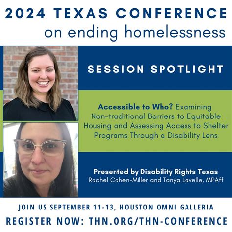 Register now for the 2024 Texas Conference on Ending Homelessness, September 11-13! Don’t miss ...