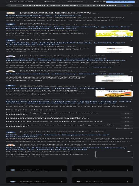 Mathematics Grade 12 Revision 的图像结果