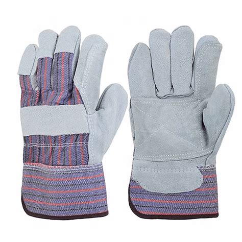 Double Palm Leather Work Gloves – General Purpose (12 Pairs) - ToolGuy