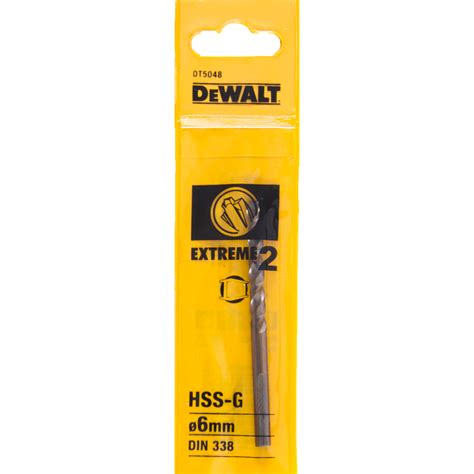 DeWALT 6mm Extreme 2 Metal Drill Bit - Bunnings Australia