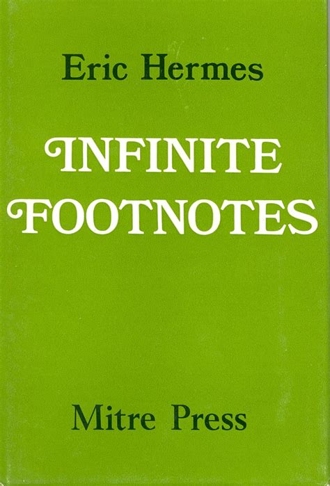 Infinite Footnotes : Hermes, Eric: Amazon.in: Books
