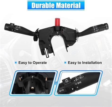 Buy X AUTOHAUX Car Steering Column Turn Signal Lever Multifunction ...