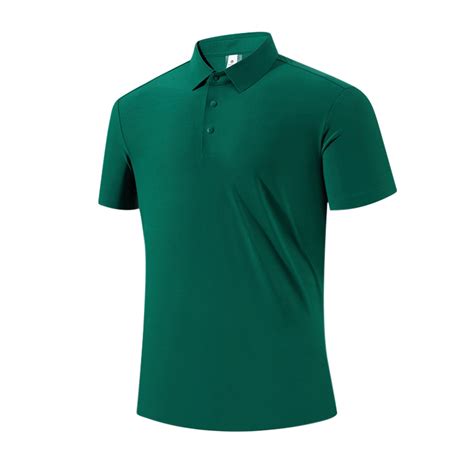 AHTJRT Mens Performance Moisture Wicking Breathable Golf Polo Shirt ...