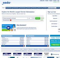 Sedo.com - Is Sedo Down Right Now?