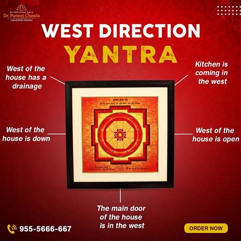 West Direction Yantra | Remove Vastu Dosh For West Direction | Live ...