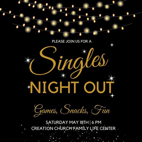 Singles Night Out!, 47 W Thompson Road, Thompson, CT, United States ...