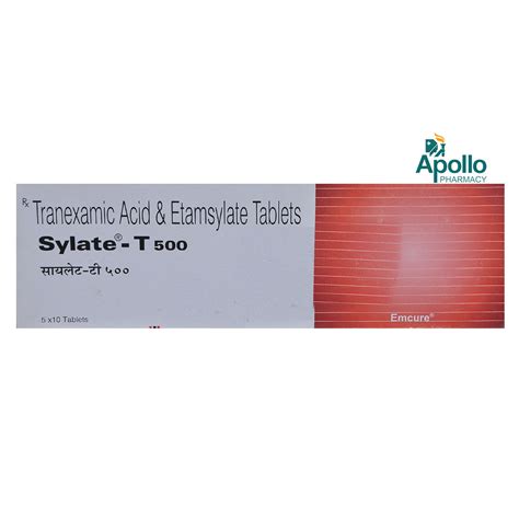 Sylate T 500 Tablet | Uses, Side Effects, Price | Apollo Pharmacy