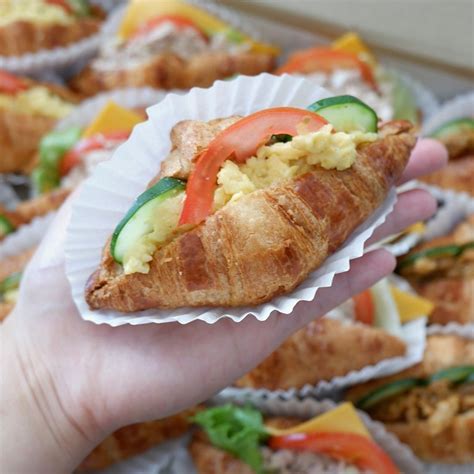 Mini Croissant Sandwich