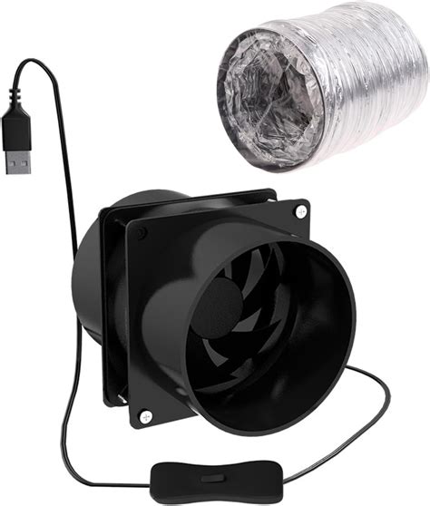High-Performance Ventilation Fan with Powerful Suction and Plastic Duct ...
