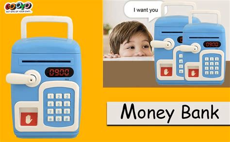 Buy Gooyo Finger Sensing Saving Toy Electronic Money Bank ATM Machine ...