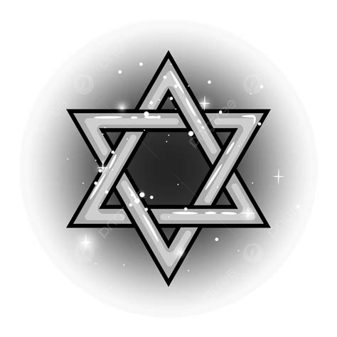 Grey Backdrop Vector Design Images, Grey Shield Of David Isolated Vector Star Object On White ...