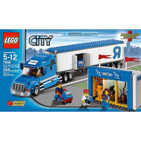 Toys R Us City Truck - LEGO set #7848-1 (NISB) (Building Sets > City)