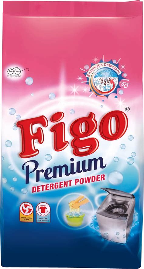 Figo Premium Detergent Powder 3Kg + 500gm Extra | Perfect for regular ...