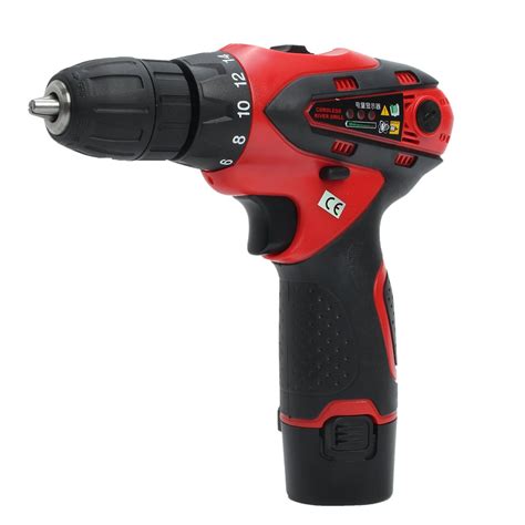 Generic 12V Electric Lithium Cordless Drill Mini Power Screwdriver ...